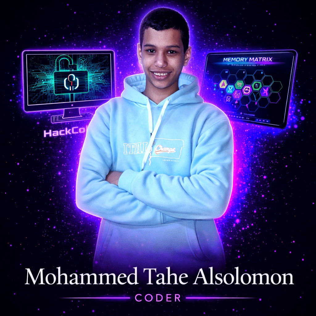 محمد طه السليمان - مطور ويب وتطبيقات موبايل وألعاب - مؤسس Prime Teach Studio
